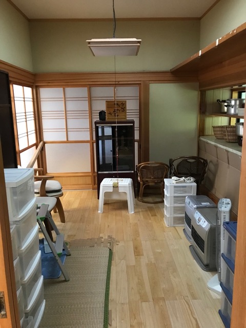 Empty home in Japan
