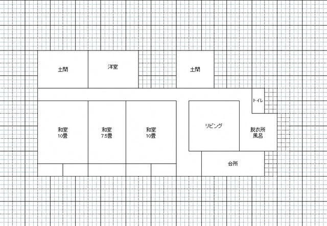 Floor plan for Empty home in Japan