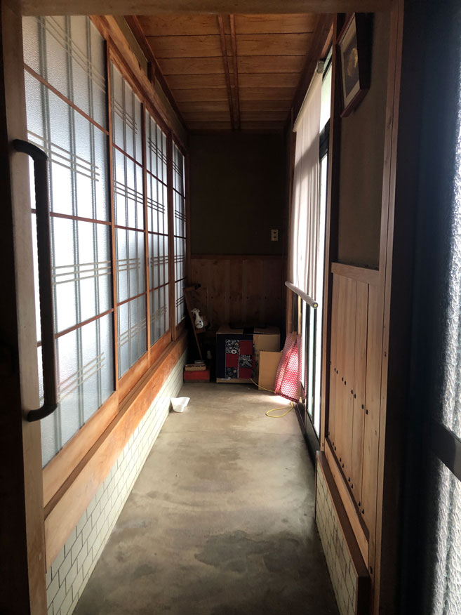 Wood house with outbuildings in Yagi, Nantan