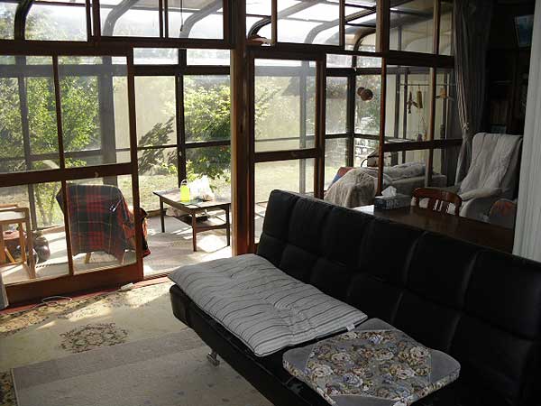 1960s wood house on a large plot in Iwate