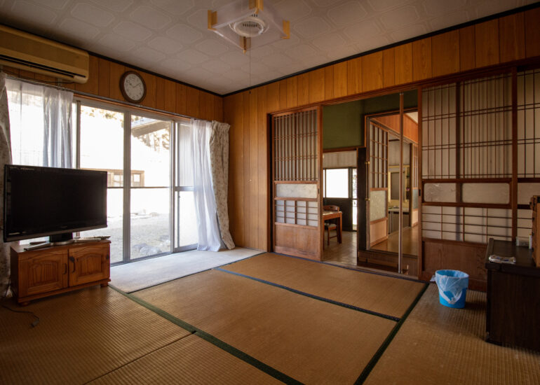 Empty home in Japan