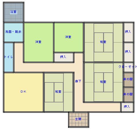 Floor plan for House in Kochi