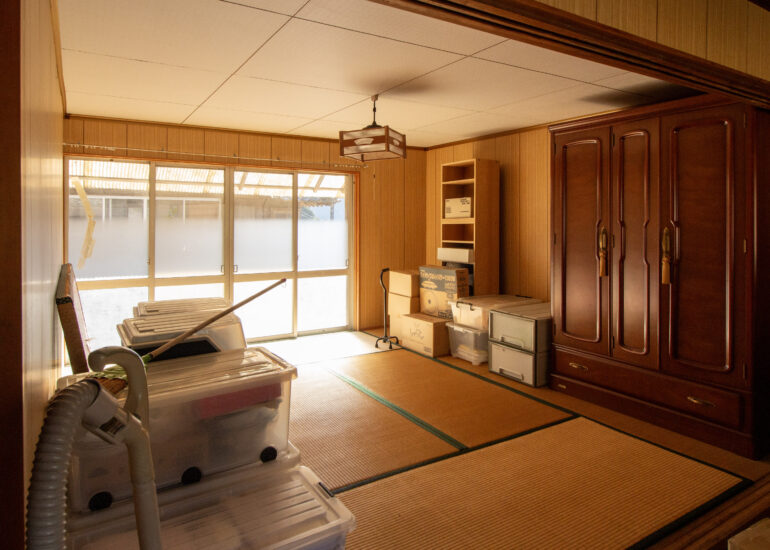 Empty home in Japan
