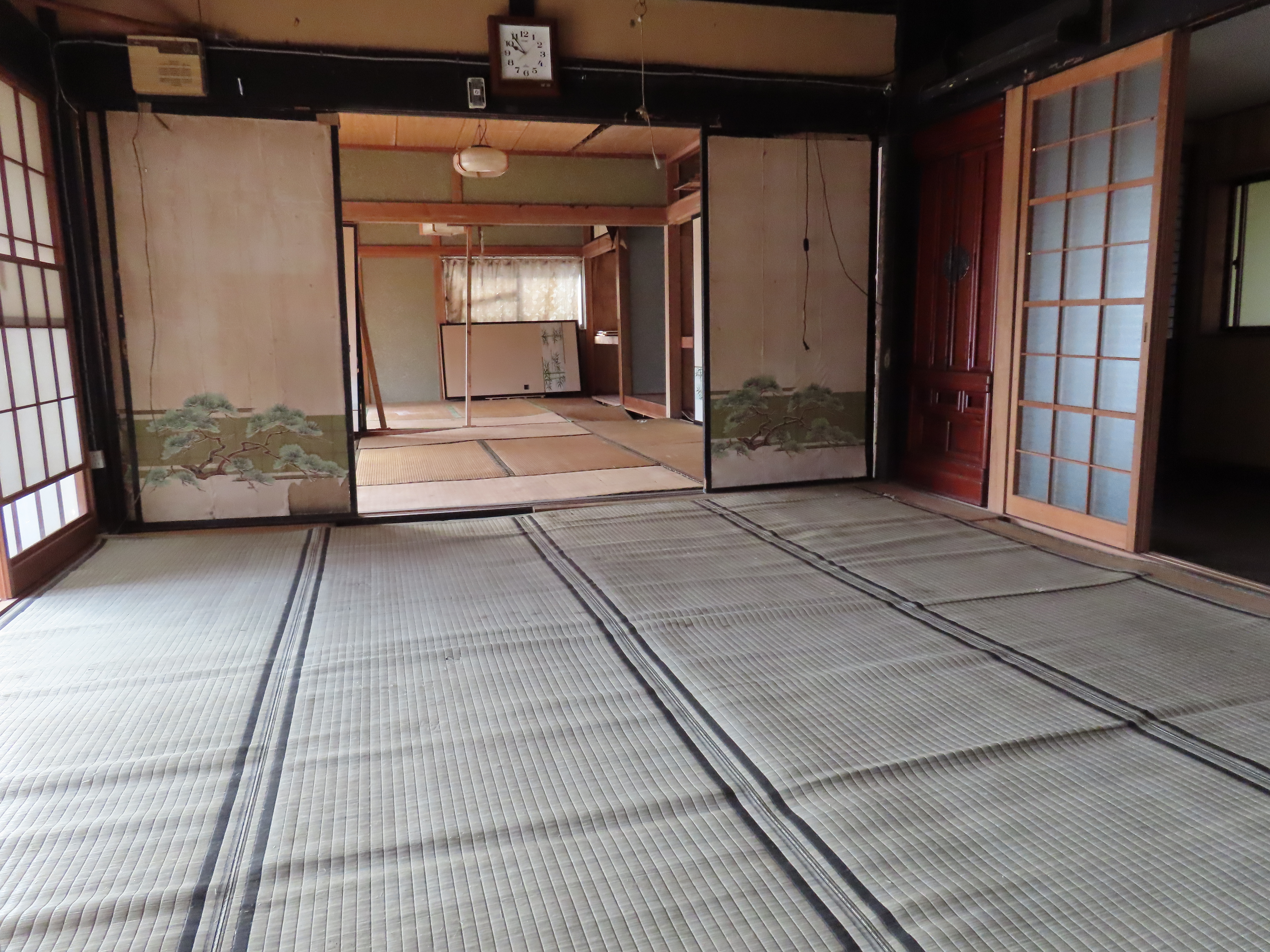 Wood house in Fukushima