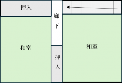 Floor plan for Empty home in Japan