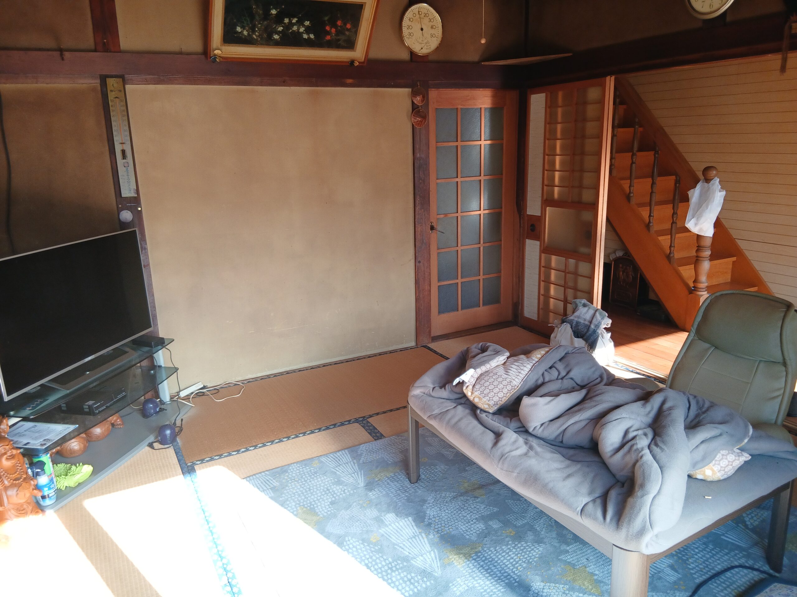 1950s wood house on a large plot in Iwate