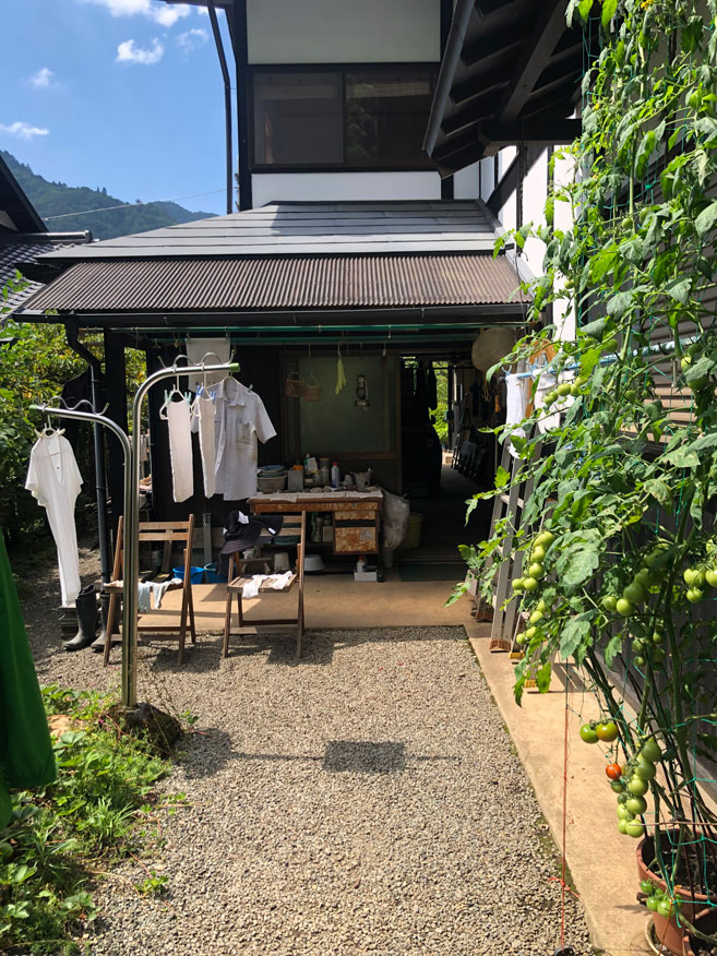 2000s wood house on a large plot in Miyama, Nantan