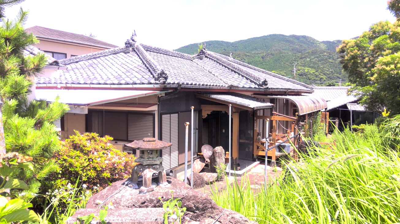 Wood house in Uchinoura, Kimotsuki