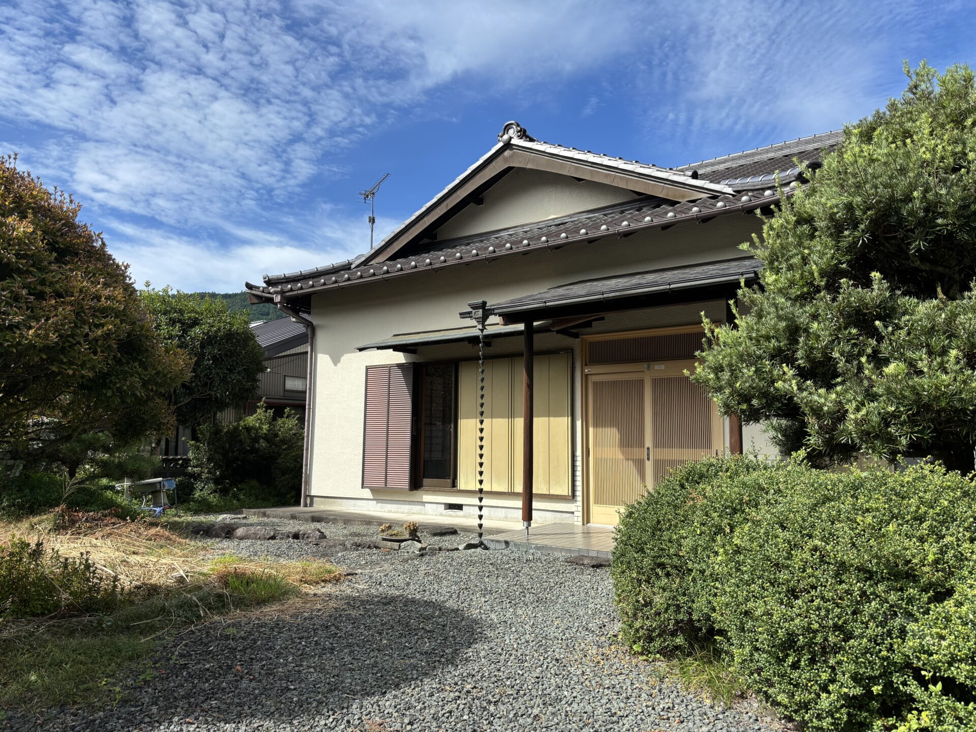 Empty home in Japan