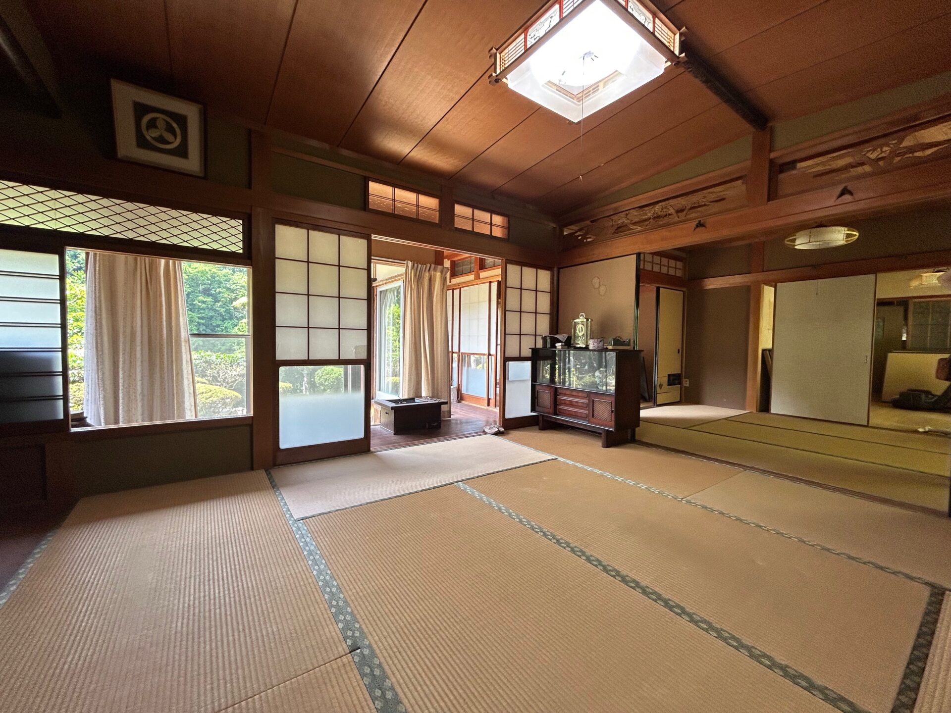Wood house with storehouses in Ayabe, Kyoto