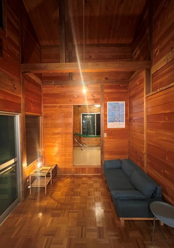 Wood house on a large plot in Nagano