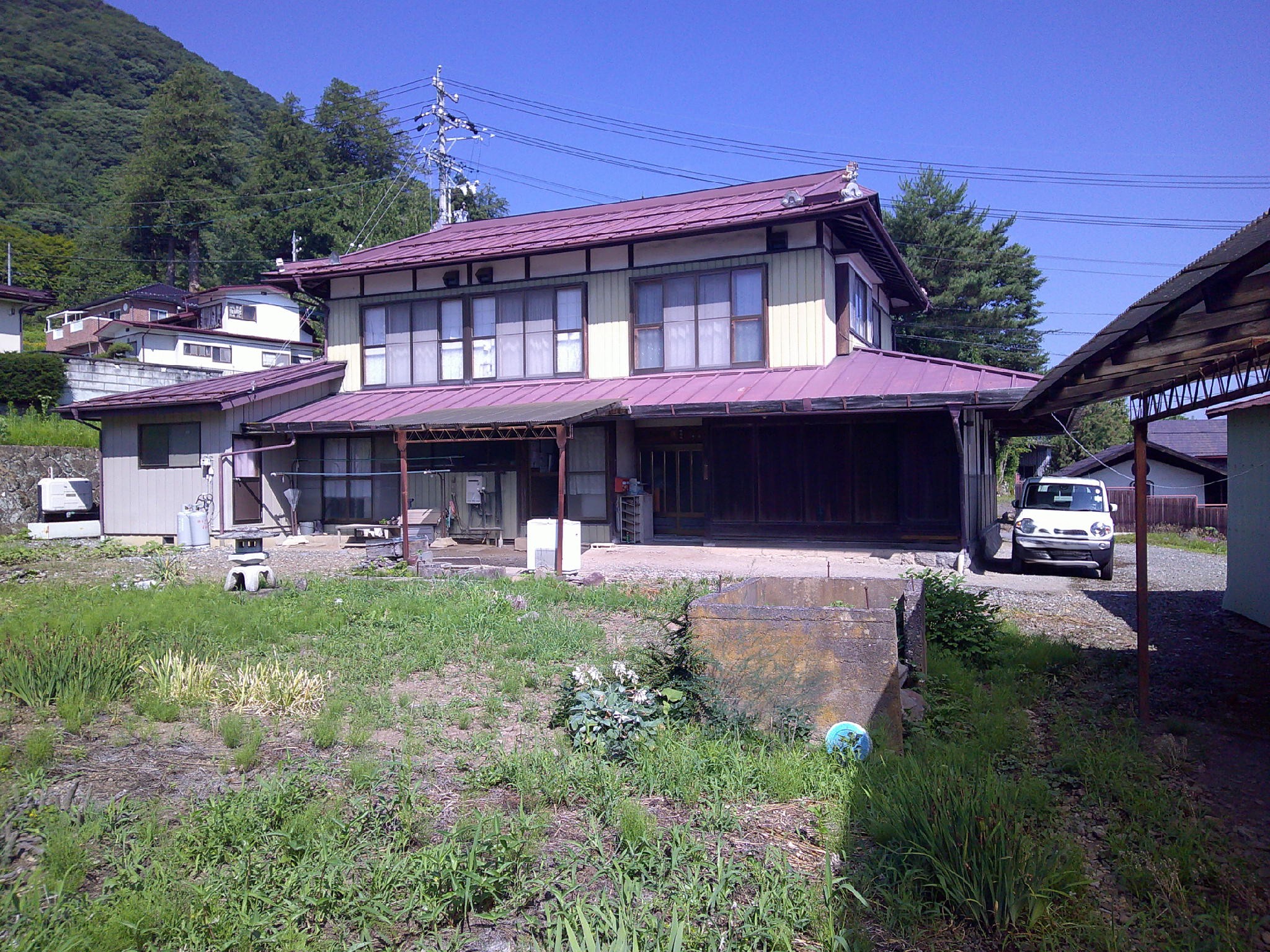 1870s wood house on a large plot in Nagano