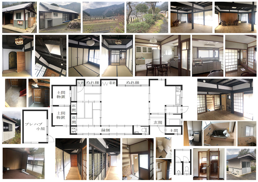 Floor plan for Wood house in Miyama, Nantan