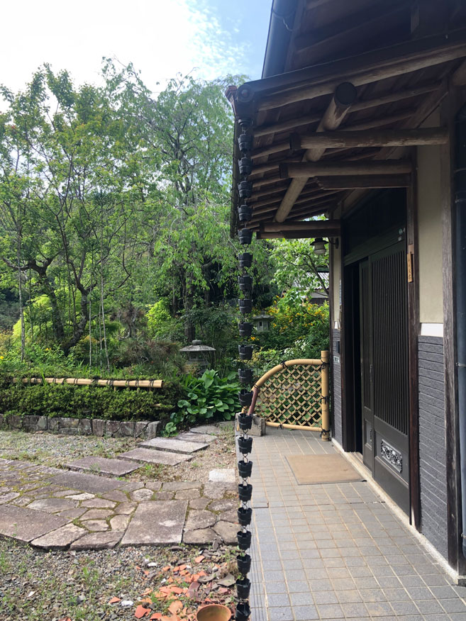 1980s wood house with storehouses in Hiyoshi, Nantan