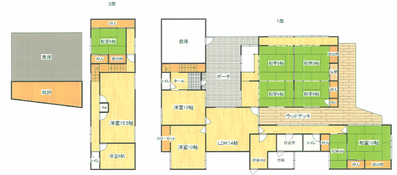 1960s house on a large plot in Kagawa