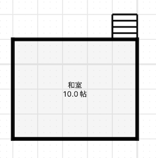 Floor plan for Wood house on a large plot in Kumamoto