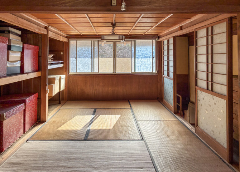 Empty home in Japan