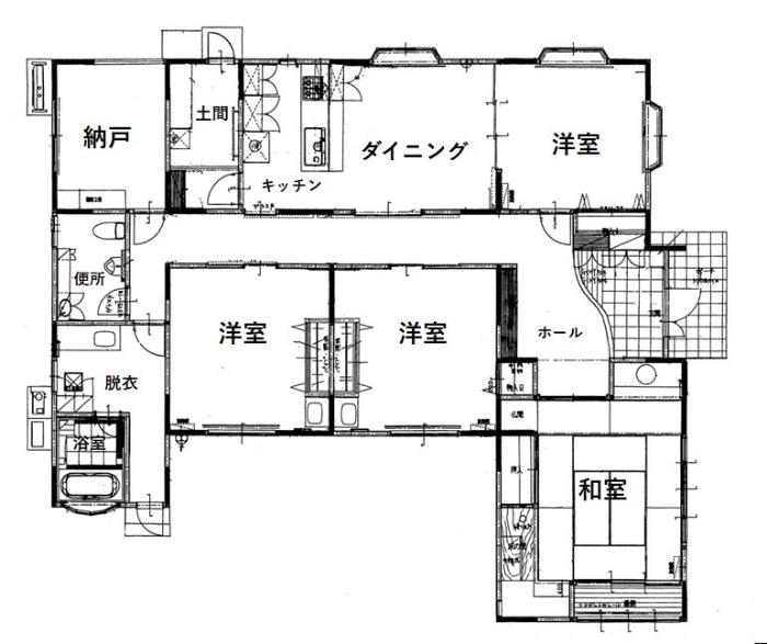 Floor plan for Sale House 166 (Fukuoka Ward)
