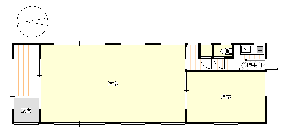 1980s wood house, 15-min walk to station, Tottori