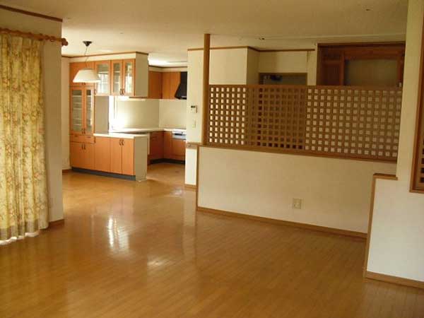 2000s wood house on a large plot in Iwate