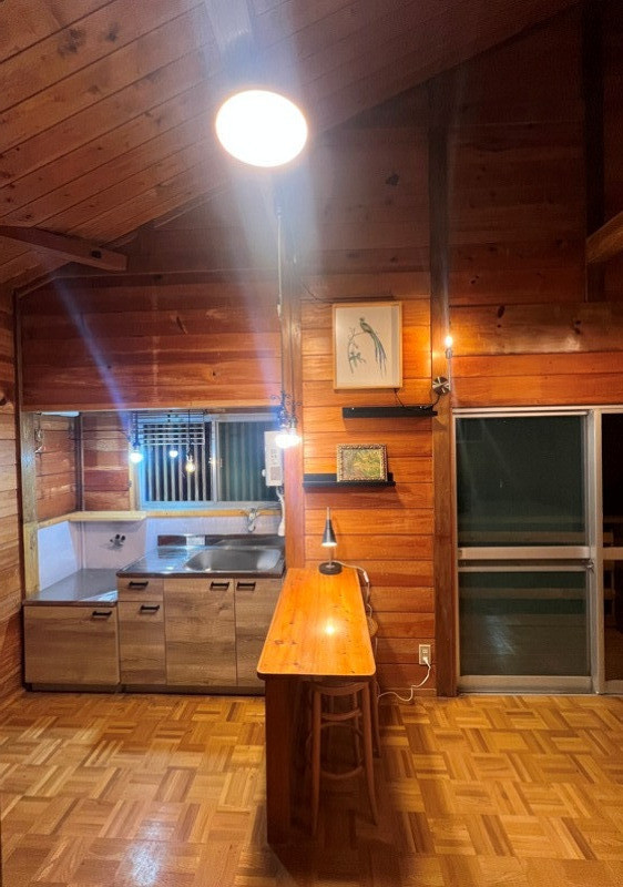 Wood house on a large plot in Nagano