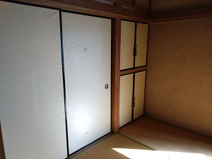 Empty home in Japan