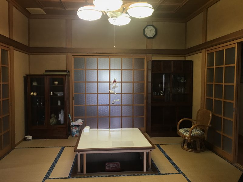 1990s wood house on a large plot in Iwate