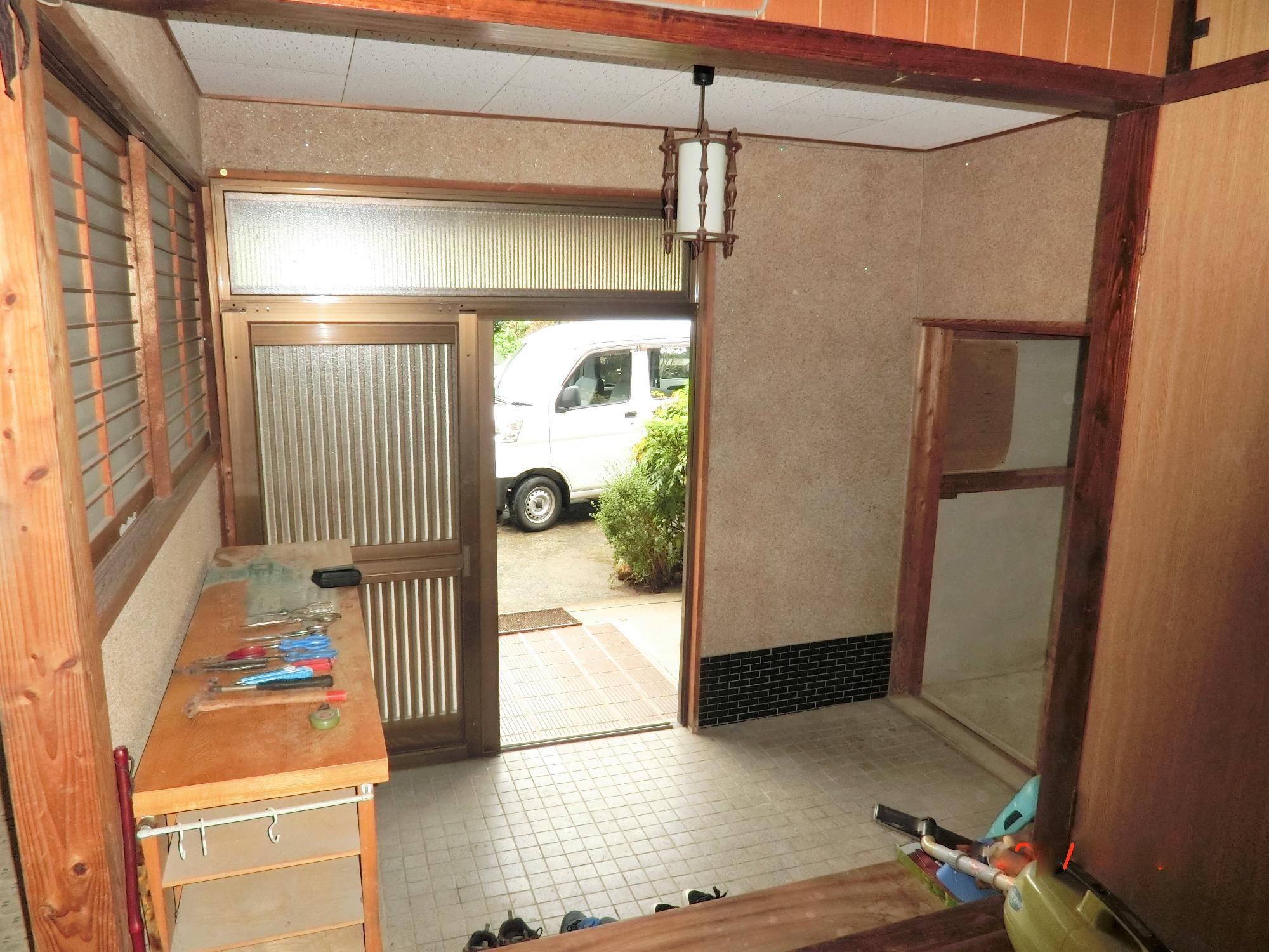 1920s wood house with storehouses in Fukuoka