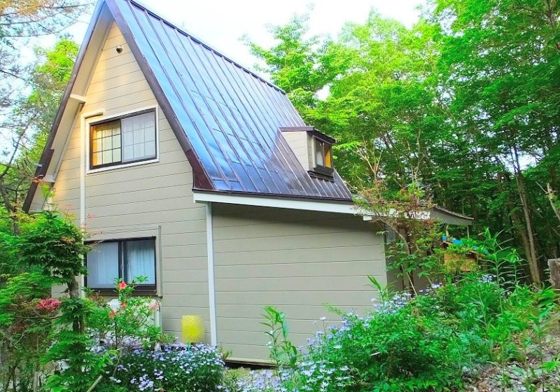 1990s wood house on a large plot in Tochigi