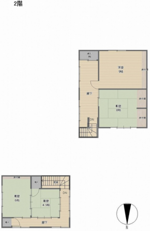 Floor plan for Wood house in Niigata