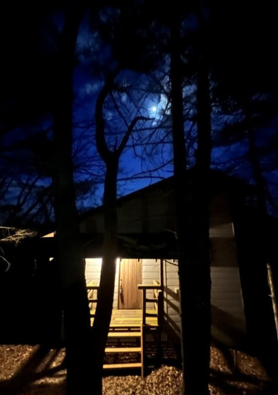 Wood house on a large plot in Nagano