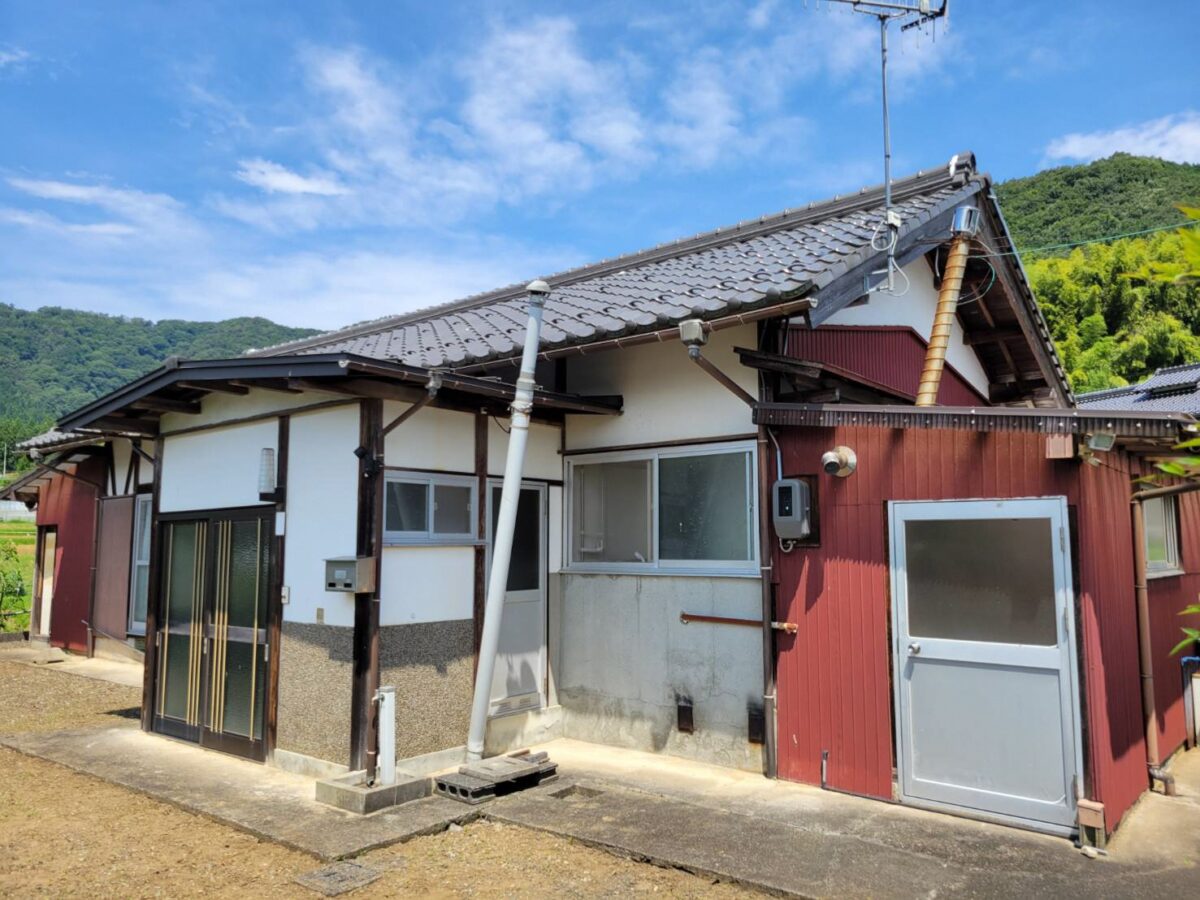 Wood house near the coast in Maizuru, Kyoto