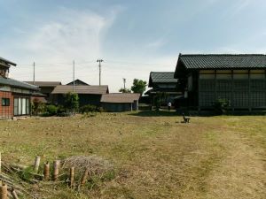 1890s wood house with storehouses in Niigata