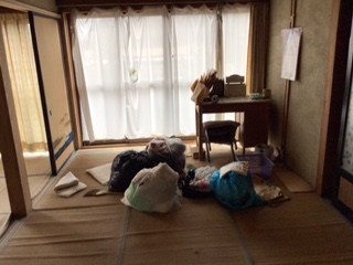 Empty home in Japan