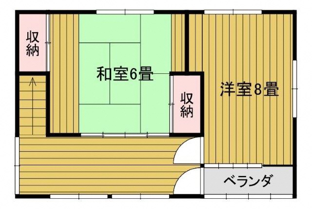 Floor plan for 1970s house, 9-min walk to station, Yamagata