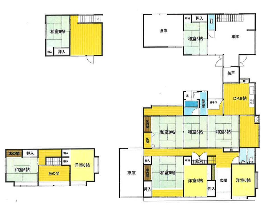 Floor plan for Empty home in Japan