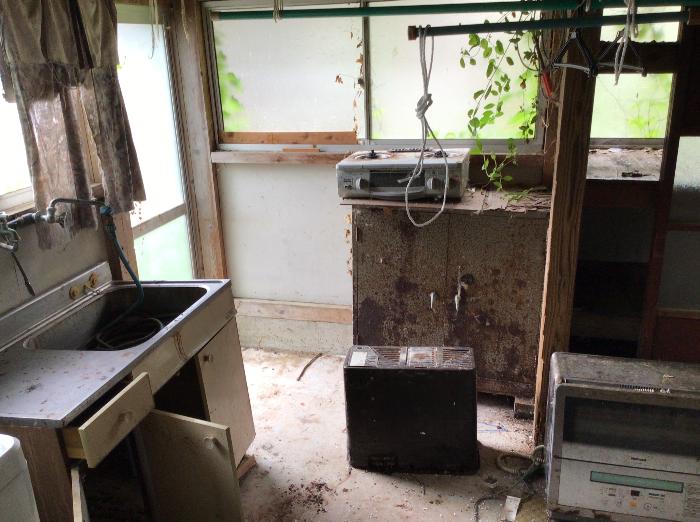 Empty home in Japan