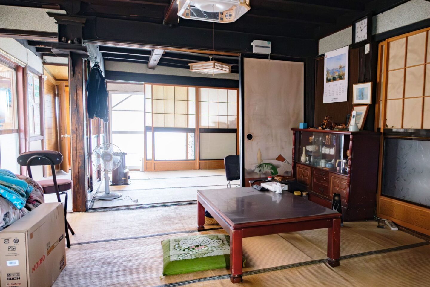 Wood house on a large plot in Yamagata