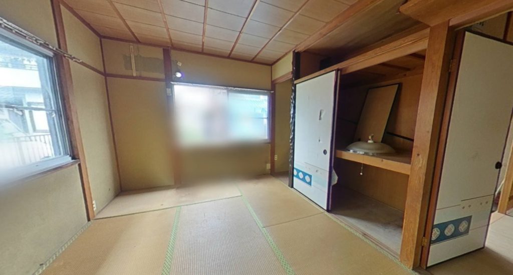 Empty home in Japan