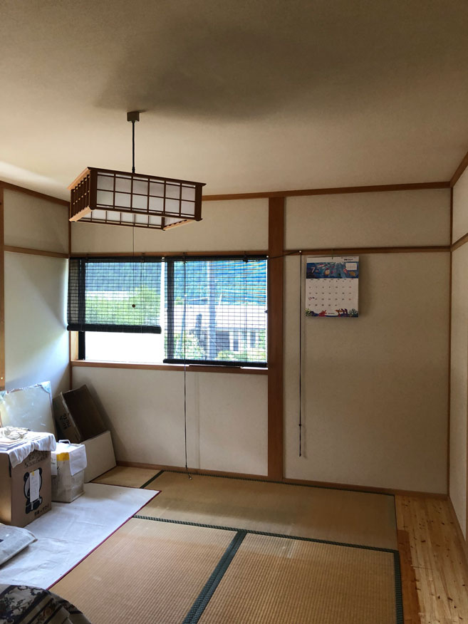 2000s wood house on a large plot in Miyama, Nantan