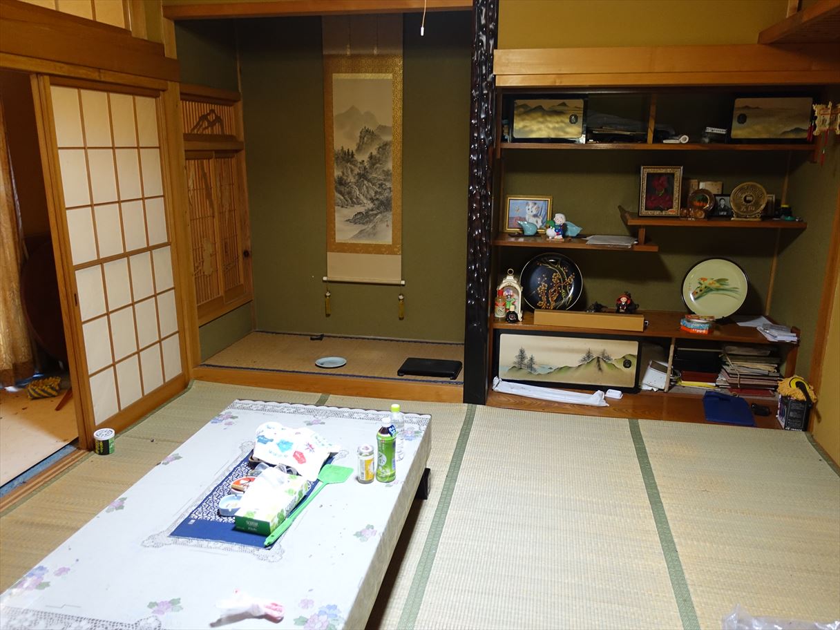 Empty home in Japan