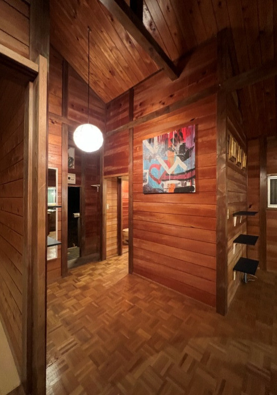 Wood house on a large plot in Nagano