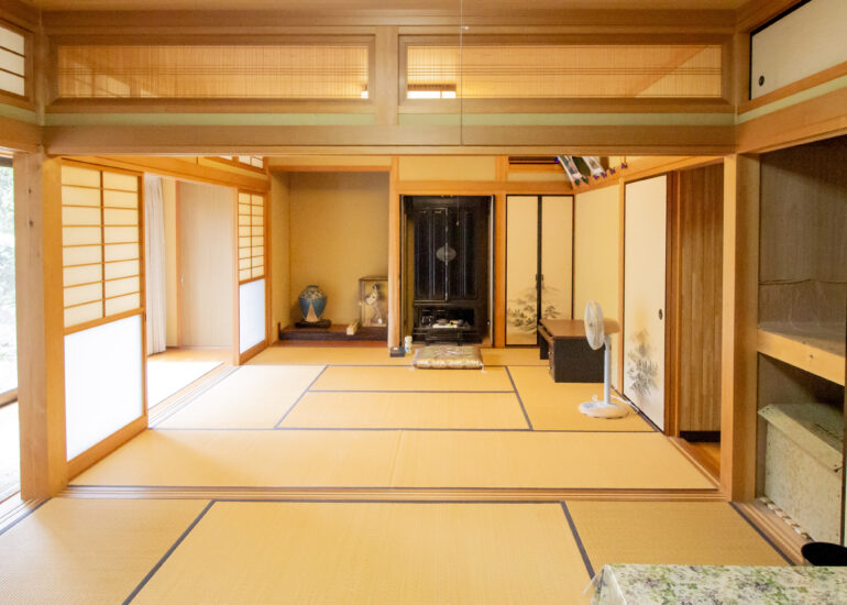 Empty home in Japan