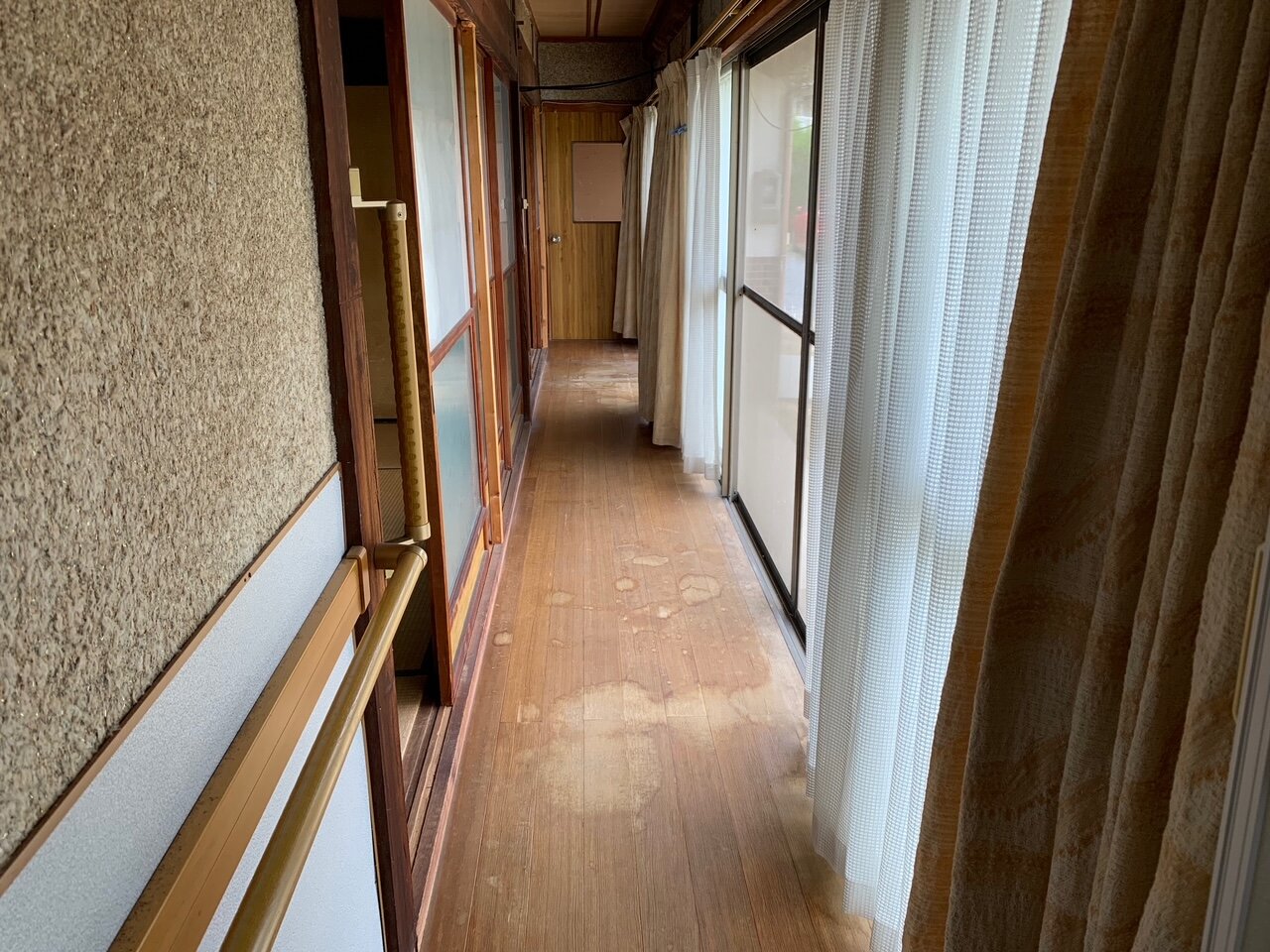 Wood house on a large plot in Okayama