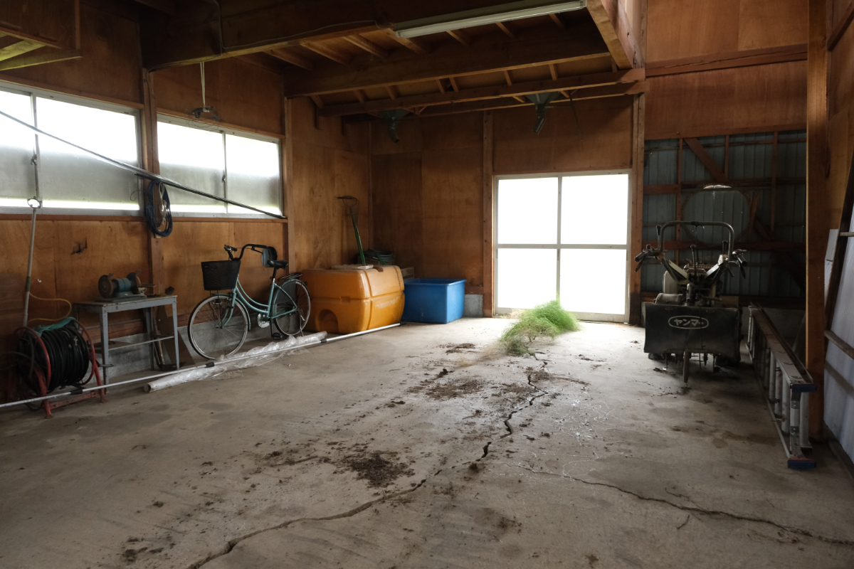 Wood house on a large plot in Yamagata