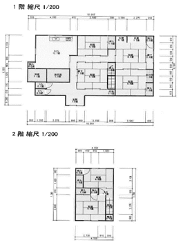 Floor plan for 2000s wood house in Niigata