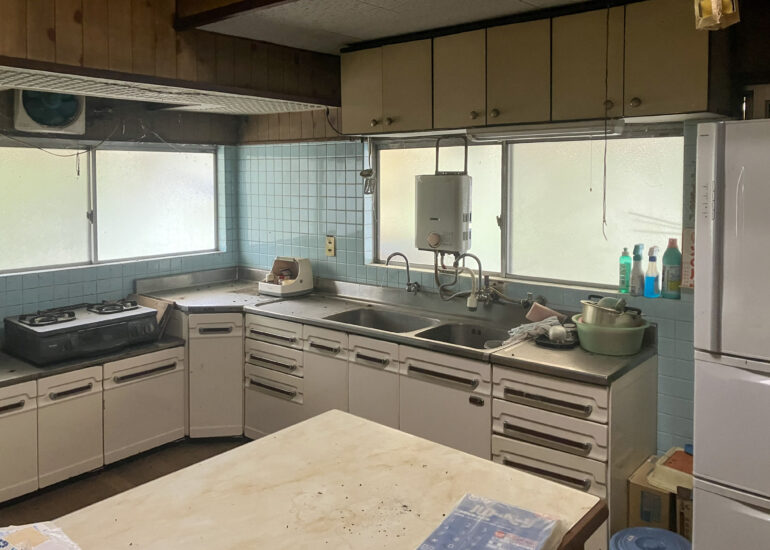 Empty home in Japan