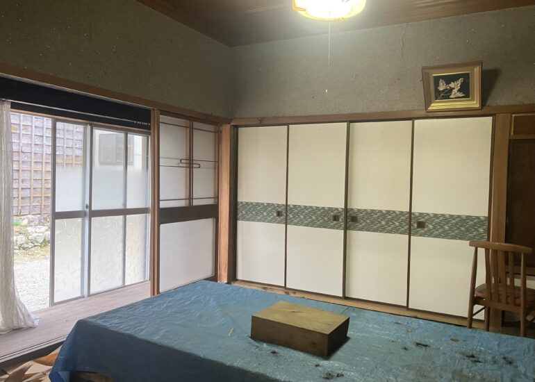 Empty home in Japan