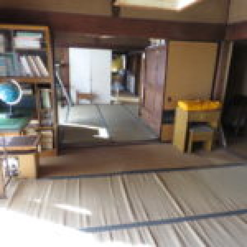 Wood house on a large plot in Tochigi