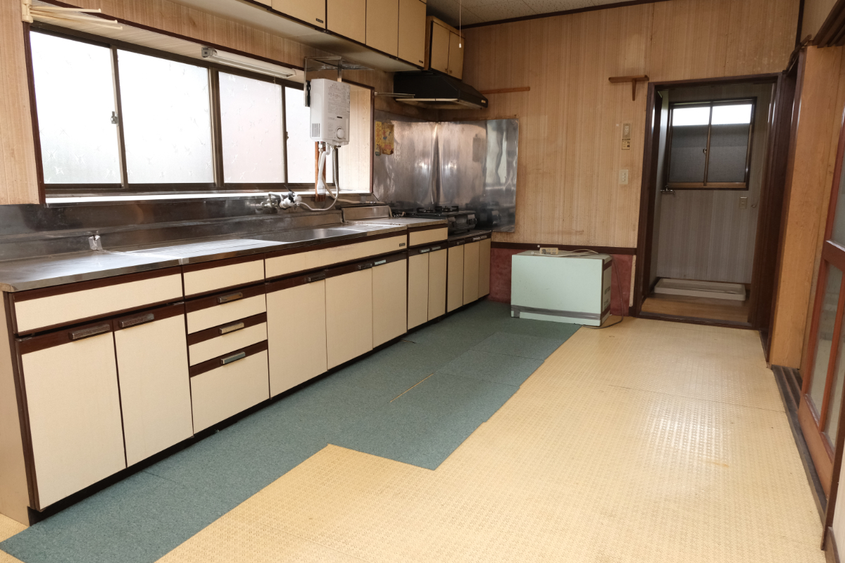 Wood house on a large plot in Yamagata